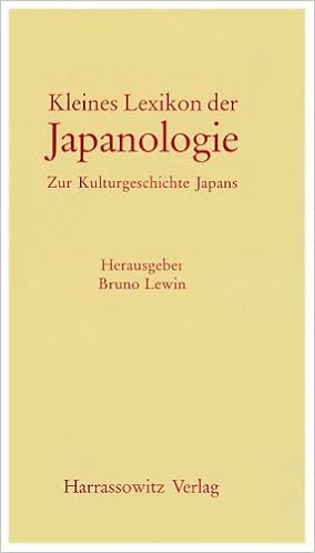 Kleines Lexikon Der Japanologie Zur Kulturgeschichte Japans - 
