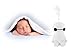 JoySusie Mini Desk Humidifier - Portable USB Leak Proof Humidifier Ultrasonic Cool Mist for Car Home Office Bedroom. Auto Shut-off LED Night Light Function 280ml White