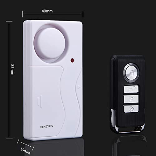 HENDUN Wireless Door Alarm with Remote, Windows Open Alarms,Home