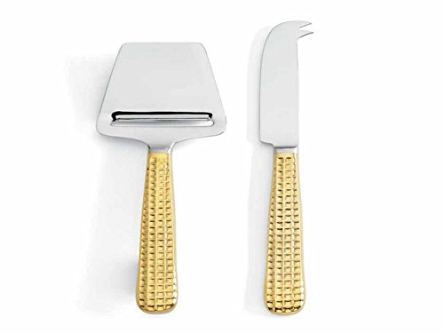 Michael Wainwright Manhattan Gold Cheese Shaver & Knife Set