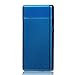 Kivors Rechargeable Windproof Arc Lighter Flameless Electronic Plasma Double Arc Cigarette Lighter (Blue C)