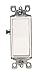 20 Pack Leviton 5601-2WM 15 Amp 120/277 Volt, Decora Rocker Single-Pole AC Quiet Switch - 10 Per Package - White