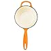 Zelancio Enameled 2-Quart Cast Iron Sauce Pan, Pot with Lid. Perfect as a Bean Pot, Spaghetti Sauce Pot, Barbecue Sauce Pot, or Pasta Sauce Pot, Tangerine Orange