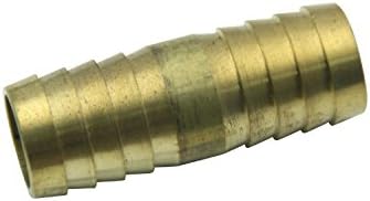 LTWFITTING Brass Barb Splicer Mender 19mm ID Hose Fitting Air Boat Fuel Hose Joiner (Pack of 25), 19mm Hose ID