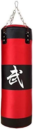 UPANTECH Training Fitness MMA Boxing Empty Heavy Sand Bag Punching Bag With Chain 80cm 90cm 100cm