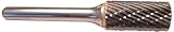 SGS Tool Company 10178 SA-5 Double Cut Carbide Bur 1/2 Diameter 1/4 Shank Diameter