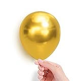 Metallic Gold Balloons 5 inch 50pcs Gold Latex