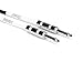 Hosa GTR-220 Straight to Straight Guitar Cable, 20 Feet,Black