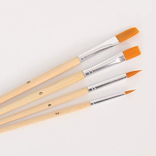 Desk Easel with Acrylic Paints - Table Top Adjustable Wooden Desktop Easel, 12 Tubes, Canvas, Paintbrushes & Palette for Painting, Sketching and Drawing Supplies