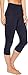 Spanx Women's Active Compression Knee Length Leggings Pants, -lapis night, M