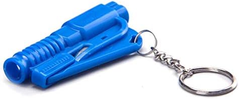 Lightleopard Two-In-One Keychain Safety Hammer Car-Hold Mini Safety Hammer Escape Hammer