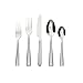 Flatware Set, 20 Pieces Stainless Steel Flatware Set with Fork, Knife and Spoon, Service for 4 by KITCHENTREND (PETRA)