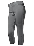 Rip It Women's Classic Softball Pant with Adira (Charcoal, Small)