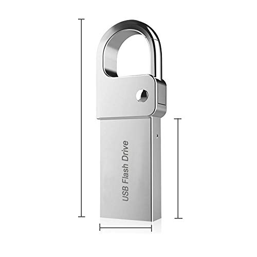 FUDOSAN USB Flash Drive 256GB Memory Stick Compact Pendrive Metal Thumb Drive for Computers