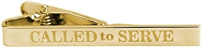 LDS Called to Serve Tie Clip - Gold or Silver