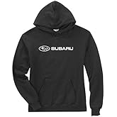 Subaru Logo Black Basic Pullover Forester Impreza WRX STI Ascent Outback Legacy Crosstrek Brz Hoodie NEW SWEATSHIRT (XL)