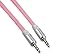 Cable And Case 3.5mm Tangle-free Male to Male Aux Cable (Pink)