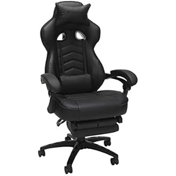 Amazon.com: RESPAWN 110 Racing Style Gaming Chair, Reclining Ergonomic Leather Chair with Amazon.com: RESPAWN 110 Racing Style Gaming Chair, Reclining Ergonomic Leather Chair with