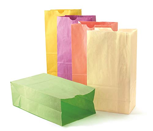 Hygloss Products Colored Paper Bags Party Favors Puppets Crafts