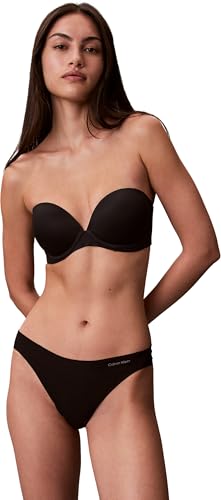 Calvin Klein Push UP Strapless, Regisseno Senza Spalline, Nero (Black), 30DD