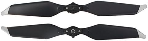 Dovewill 1 Pairs Foldable Quick-Release 8331F Propellers Noise Reduction for DJI Mavic Pro Platinum Black Silver