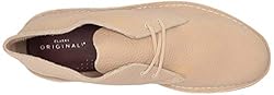 Clarks Men's Desert Chukka Boot, Off White