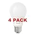Ikea E26 A19 Led Light Bulb 400lm (4 Pack)
