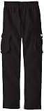 STX Boys' Fleece Pull On Sport Pant, TF27-Black Cargo, 8