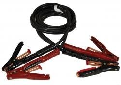 Associated Equipment 6158 12' 500 Amp Booster Cable (5 Awg, Side Terminal Adapters, Stop/Go Light)