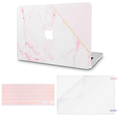 pink marble macbook pro case