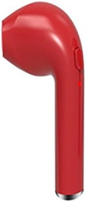 Wireless Bluetooth Earbud,BAISTEK Wireless Headset V4.1 EDR Mini In-Ear Headsets for iPhone Samsung Galaxy and Smartphones(1 piece for left ear, Red)