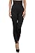Women's High Waist Control Top Compression Waist Leggings with Tummy Control, Viscose with Terry Lining