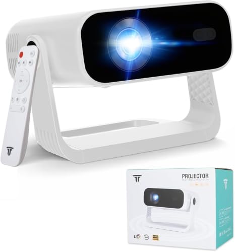 Wielio Smart Mini Projector Android TV WiFi Bluetooth