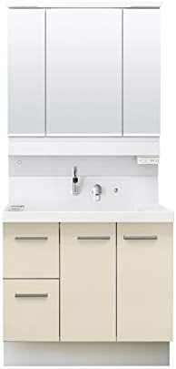 Lixil リクシル Inax 洗面化粧台 セット K1シリーズ シングルレバーシャワー水栓 引出タイプ スリムled K1h5 905sy ライトベージュ 3面鏡全収納タイプ 高額売筋 Hv2h スマートポケット付 Mk1x4 903kxju