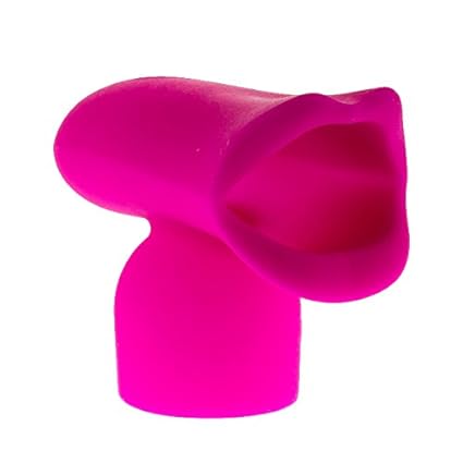 marielove Magic Wand Aufsatz für ihn, 40mm, Vibrator Silikon Aufsatz für Magic Wand Massagegeräte (Mund)