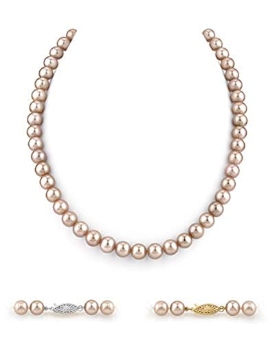 Pearl Necklace Men 8mm X 