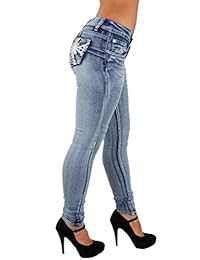 Más tamaño, diseño colombiano, talla de culos, jeans delgados