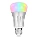 Wi-Fi Smart LED Light Bulb, Tastech [Upgraded Version] Dimmable Multicolored Party Lights Bulb, No Hub Required, Compatible with Alexa and Google Home (Silver)