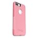 OTTERBOX Commuter Series Case for iPhone 8 Plus & iPhone 7 Plus (ONLY) - Frustration FRĒe Packaging - Rosmarine Way (Rosmarine/Pipeline Pink)