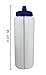 Pinnacle Mercantile Sports Squirt Water Bottles One-Hand Value Just Squeeze and Drink 32oz Set 2