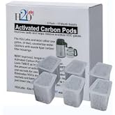 H2oLabs Original Water Distiller Filter Mega Pods - 6 Pack is 1-Year Supply | Exclusive Activated Carbon Mega Pods provide the Purest Water and Most Effective VOC Removal of any similar distiller filter.
