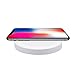 For Iphone 8 / 8 Plus / X, Mchoice New Portable Qi Wireless Power Fast Charger Charging Pad for Iphone 8 / 8 Plus / X (White)