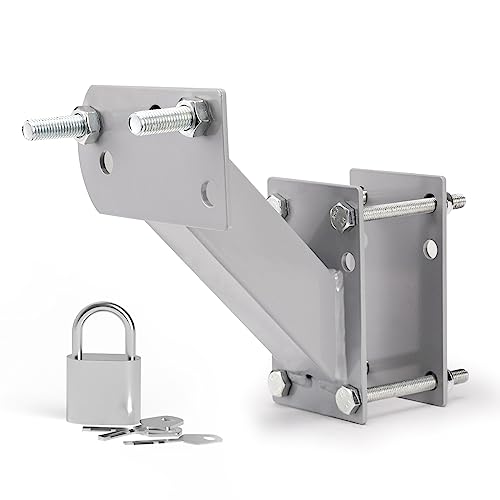BUNKER INDUST Spare Tire Mount Bracket with Lock, Side Mount Utility