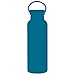 MIRA Insulated Reusable Water Bottle - Alpine Stainless Steel Thermos Flask with 2 Lids - Hydro Bottle Keeps Cold for 24 Hours, Hot for 12 Hours - BPA-Free Cap - Hawaiian Blue - 34 oz