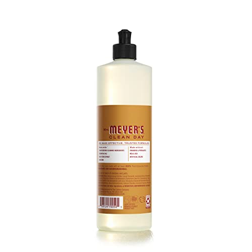 MRS. MEYER’S CLEAN DAY LIQUID DISH SOAP, BIODEGRADABLE FORMULA, LIMITED EDITION APPLE CIDER, 16 FL. OZ