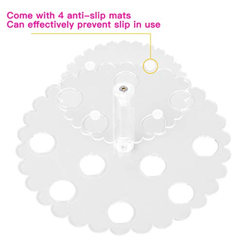 2 AILELAN+Holder+Clear+Acrylic+Cream