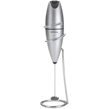 Amazon.com: BonJour Battery-Powered Cafe Latte Frother with Stand