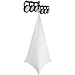 On-Stage SSA100 Speaker/Lighting Stand Skirt, 2-Pieces (White)