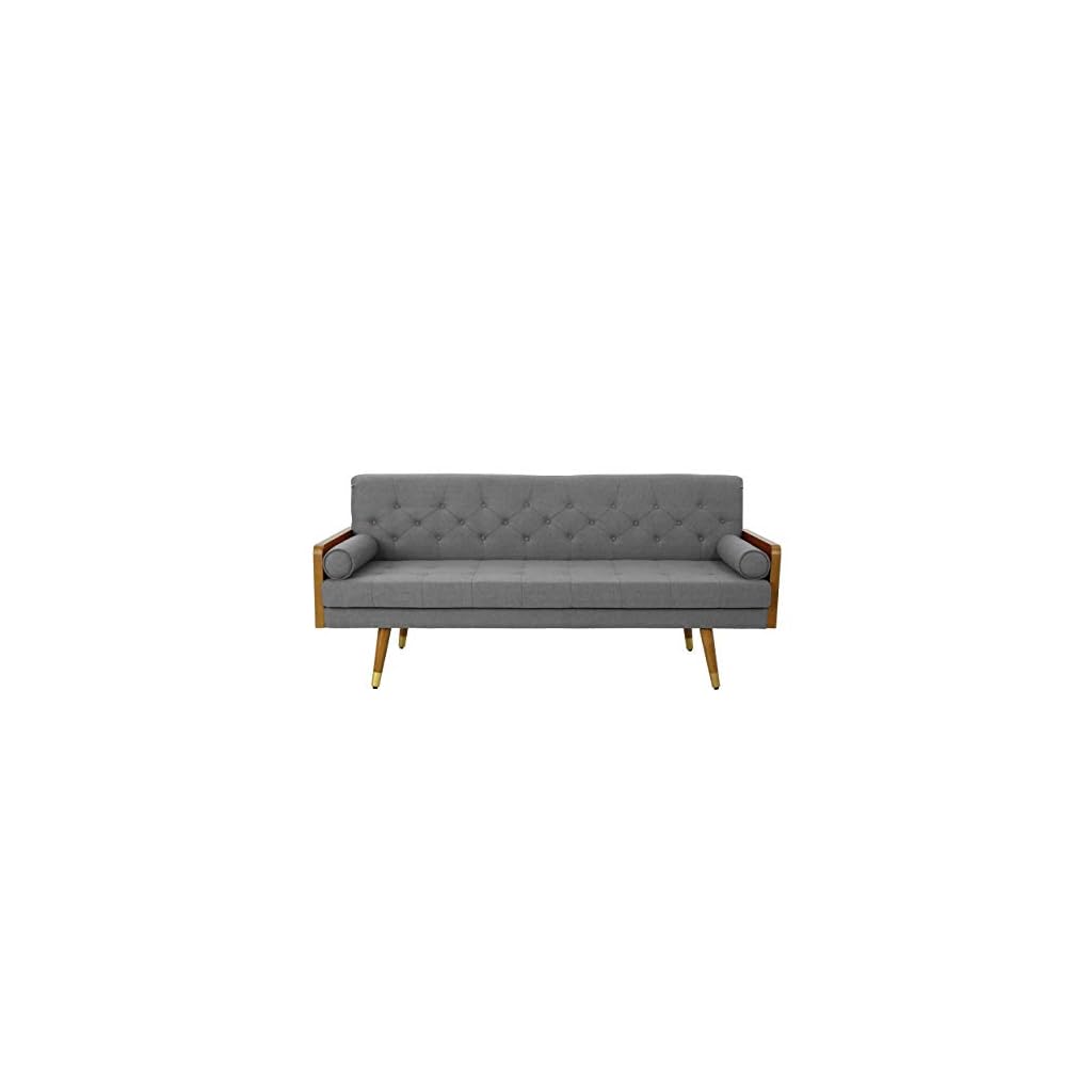 GDFStudio Christopher Knight Home Aidan Mid Century Modern Tufted