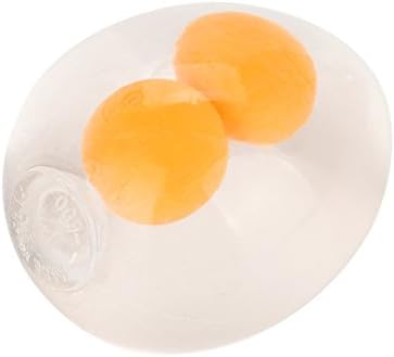 Squishy Toys Slow Rising Funky Egg Splat Ball Squeeze Toys Stress Relief Squishy Jumbo Kawaii Squishies for Boys Girls Adults Kids,Lovely Toy Cell Phone Straps Key Chains Decompression Toys